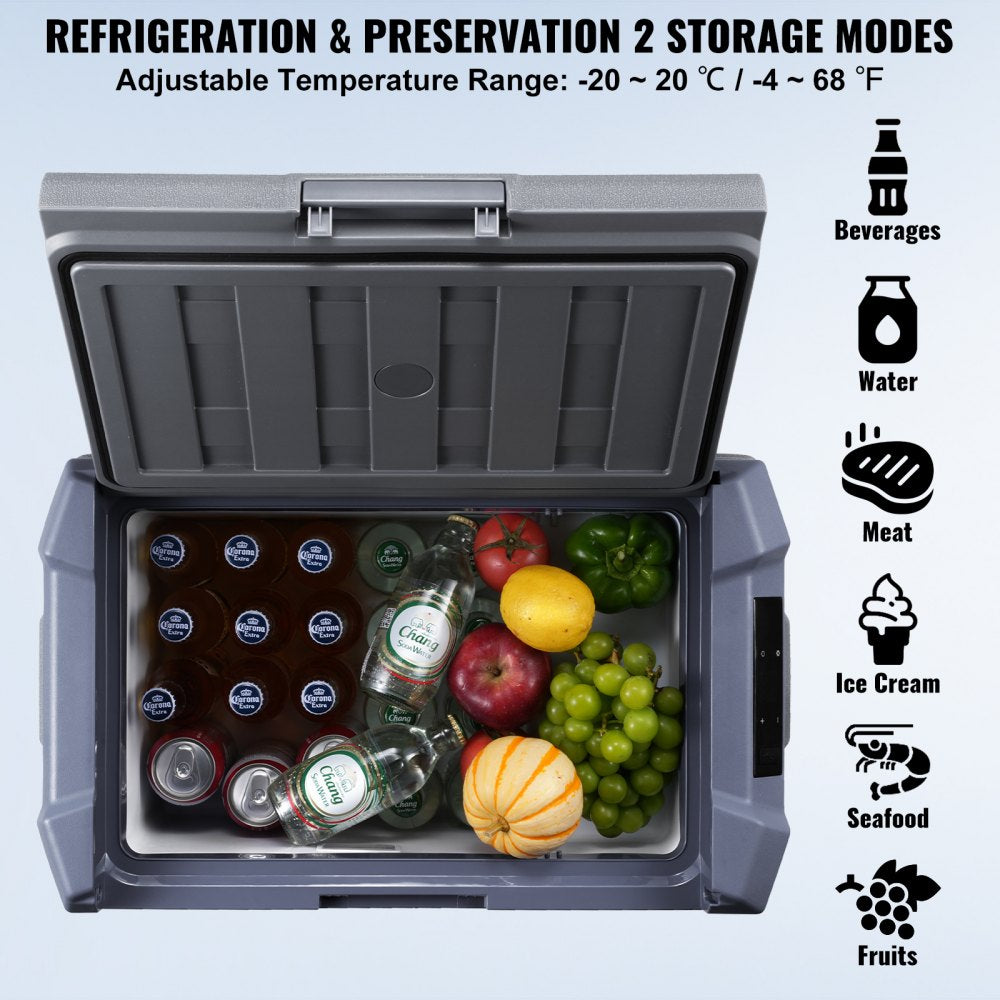 NL30 - 30L Portable Car Refrigerator Freezer with Bluetooth Control