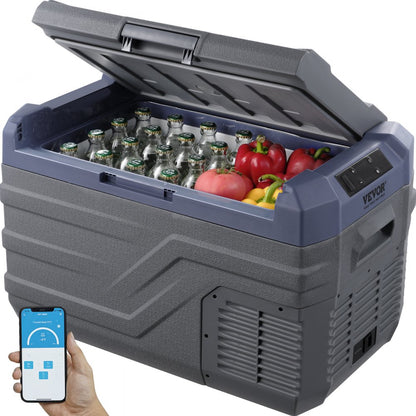 NL30 - 30L Portable Car Refrigerator Freezer with Bluetooth Control