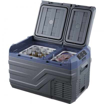 NLD35 - 25L Dual Compartment Car Refrigerator with Bluetooth Control