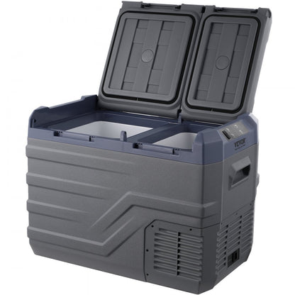 NLD45 - 32L Dual Zone Car Fridge with Bluetooth Control and -20°C Cooling