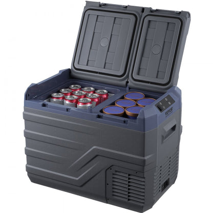 NLS45 - 32 L Dual-Zone Portable Car Fridge with Compressor Cooling