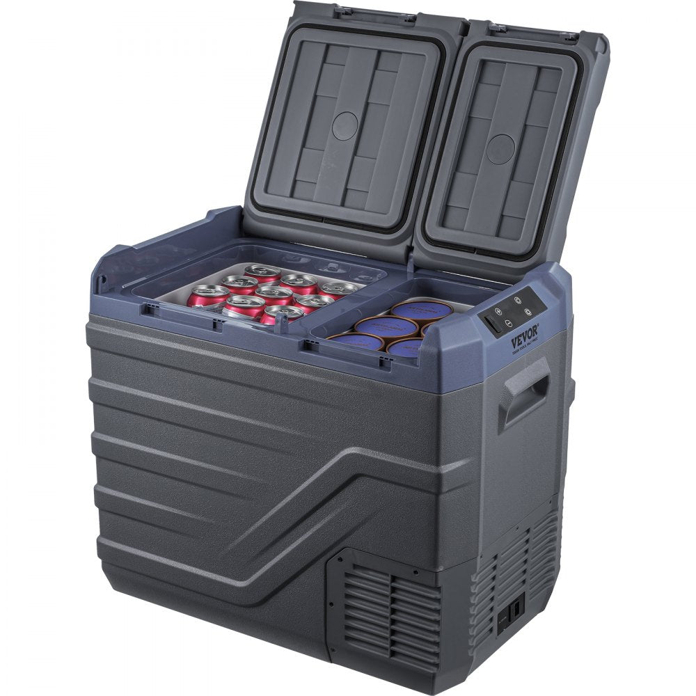 NLS55 - 40L Dual Zone Portable Car Freezer with Bluetooth Control