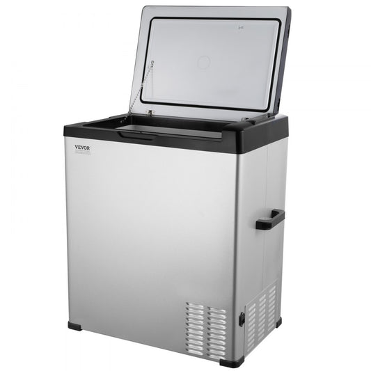C75 - 70L Portable Car Refrigerator with LED Screen & Bluetooth Control