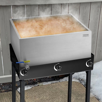 ZFQ-94L - 24.9 Gallon Stainless Steel Maple Syrup Evaporator Pan