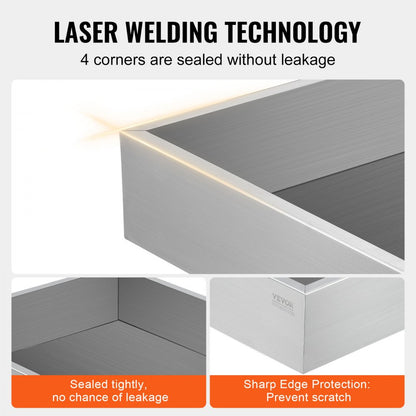 ZFQ-84L - 22.4 Gallon Stainless Steel Maple Syrup Evaporator Pan