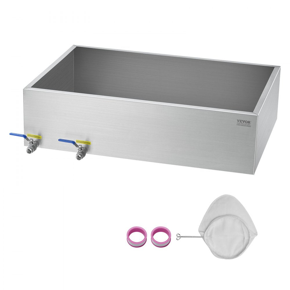 ZFQ-132L - 35 Gallon 304 Stainless Steel Maple Syrup Evaporator Pan