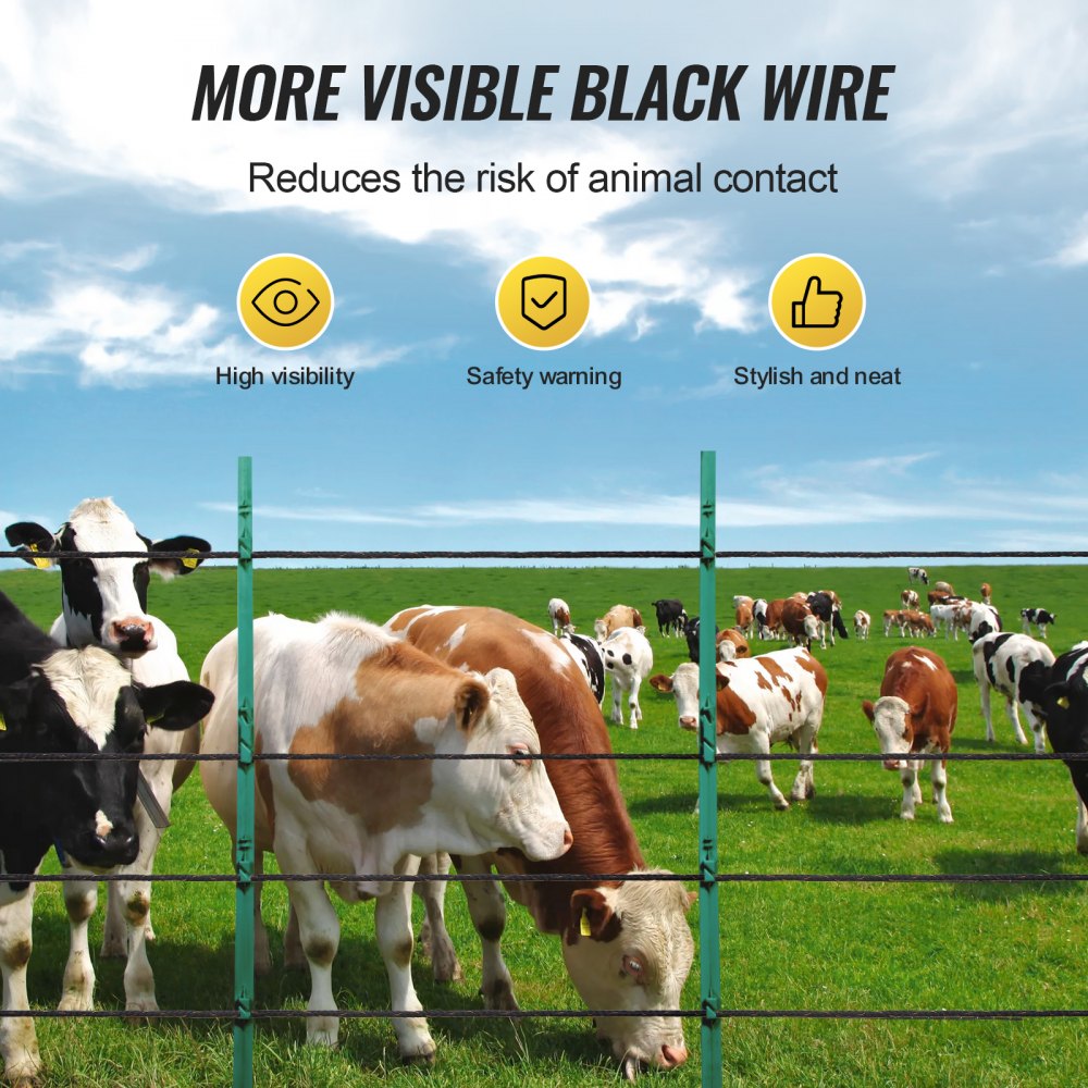 HTSS1 - 1000ft High Tensile Electric Fence Wire with UV Resistance