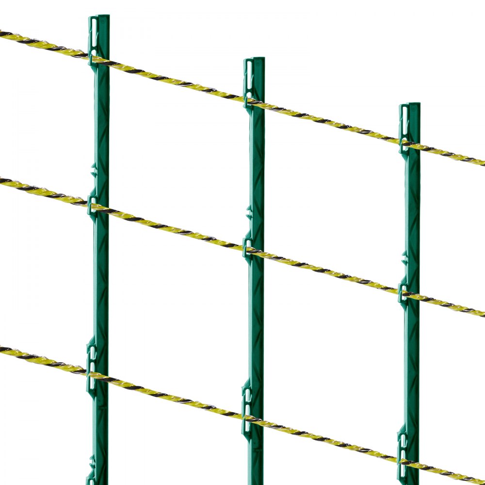 HTSS2 - 1640ft High-Visibility Electric Fence Wire for Livestock Protection
