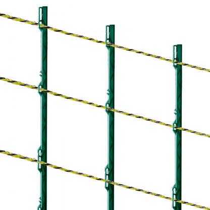HTSS2 - 1640ft High-Visibility Electric Fence Wire for Livestock Protection