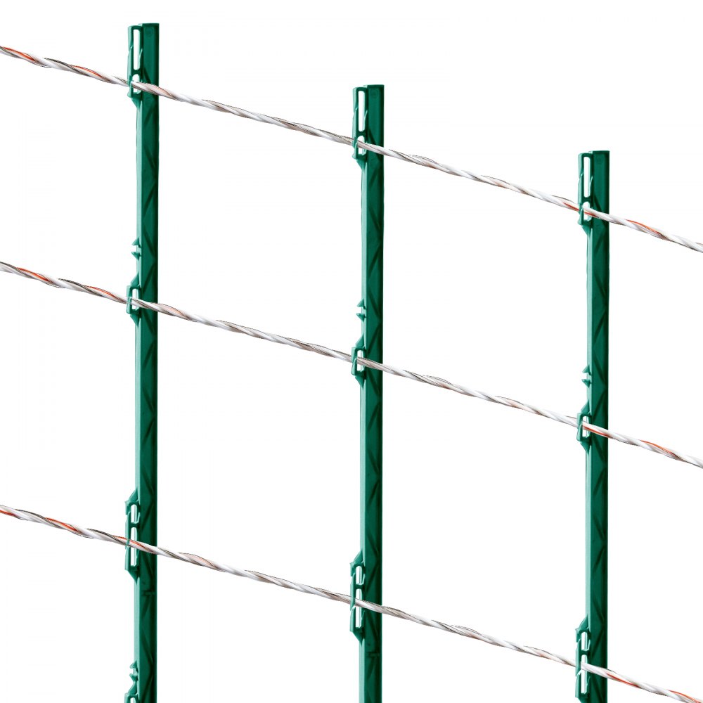 HTSS3 - 2625ft Portable Electric Fence Wire for Livestock Safety