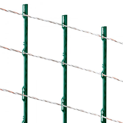HTSS3 - 2625ft Portable Electric Fence Wire for Livestock Safety