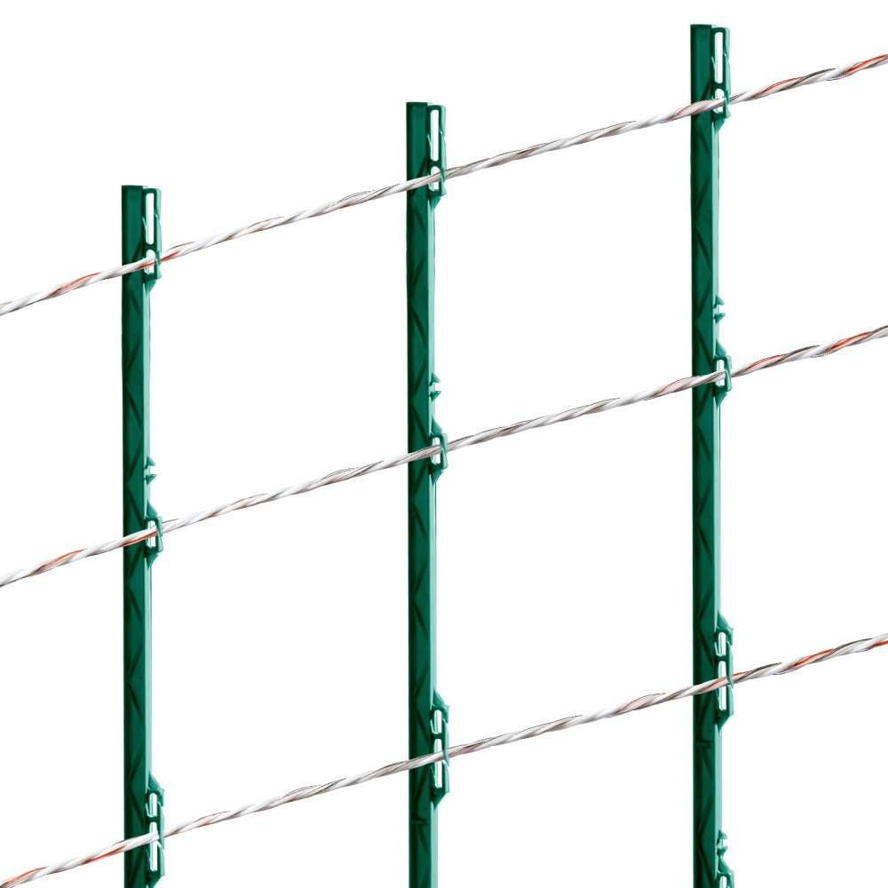 HTSS3 - 2625ft Portable Electric Fence Wire for Livestock Safety