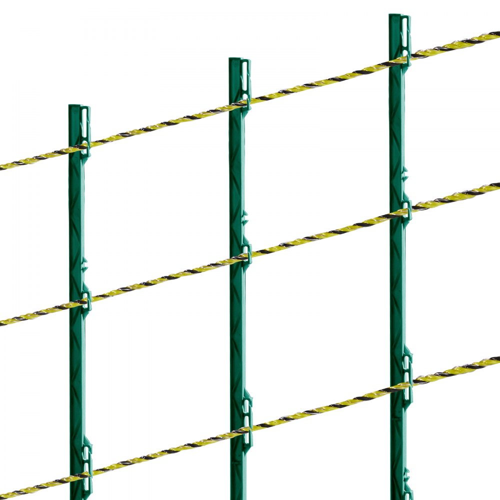 HTSS4 - 3366ft UV Resistant Electric Fence Wire for Livestock Protection