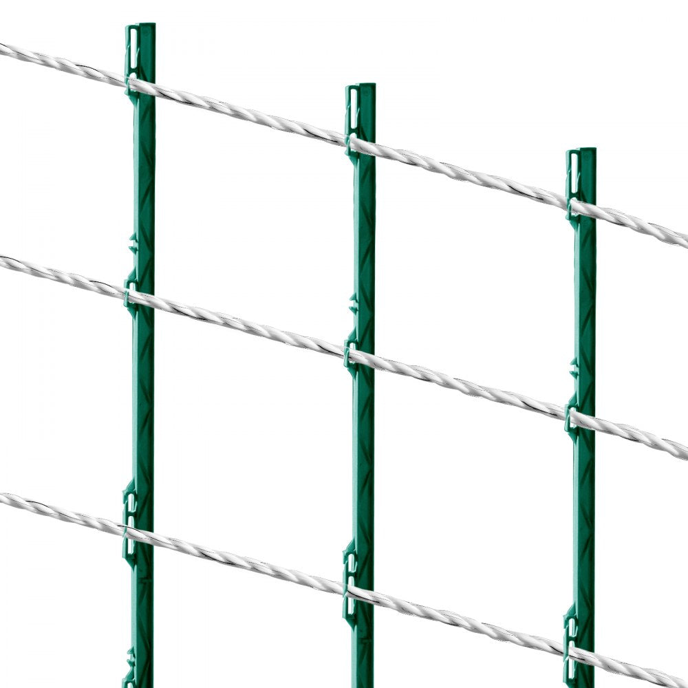HTSS5 - 656ft High-Visibility Electric Fencing Wire for Livestock Safety