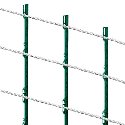 HTSS5 - 656ft High-Visibility Electric Fencing Wire for Livestock Safety