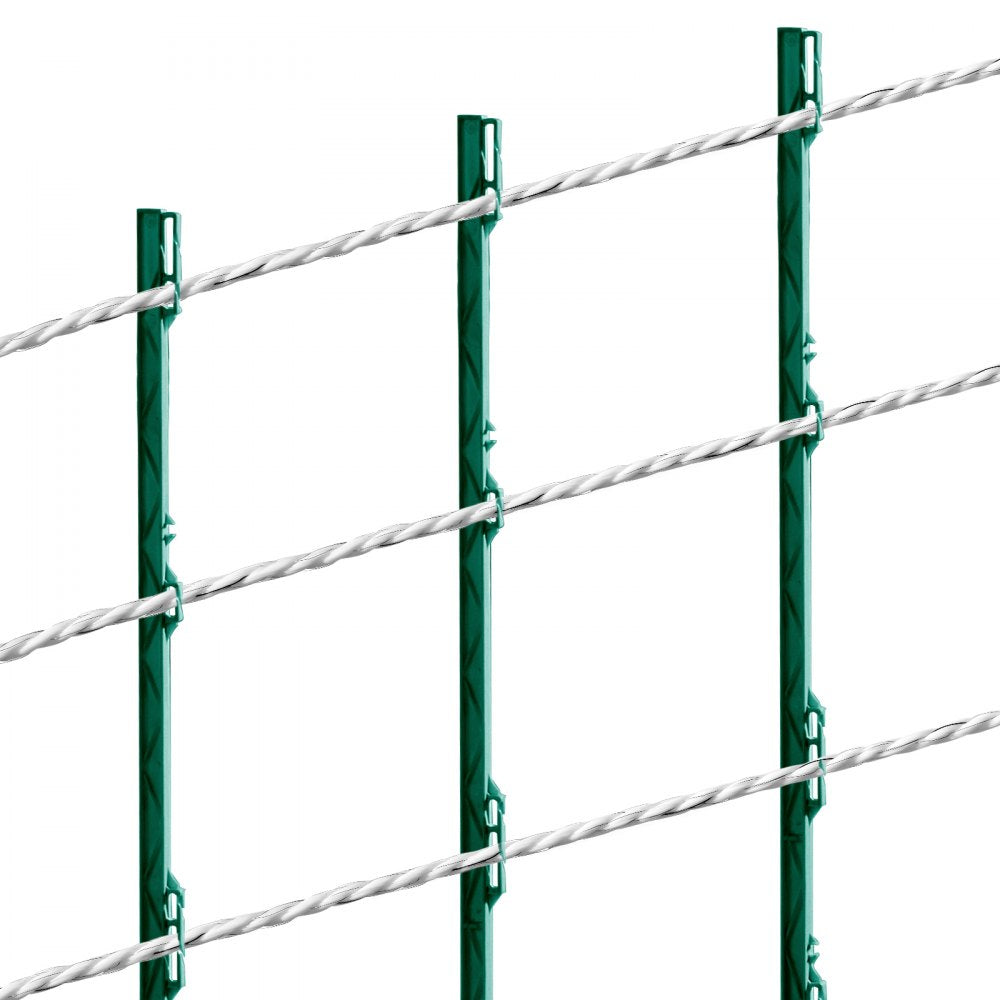 HTSS5 - 656ft High-Visibility Electric Fencing Wire for Livestock Safety
