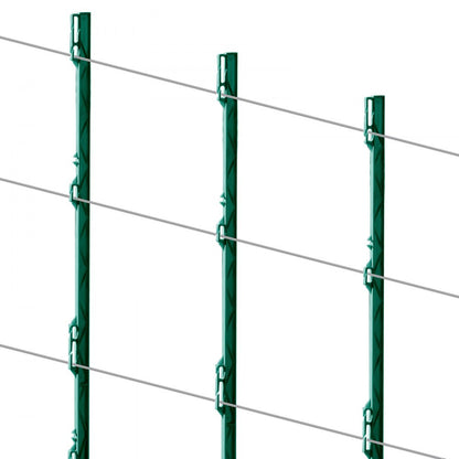 HTSS7 - 1640ft Aluminum Electric Fencing Wire for Livestock Safety