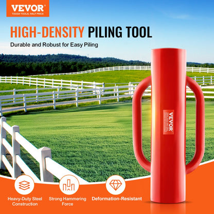HXDZ-2.7 - Heavy Duty 2.7" Steel Fence Post Driver with Ergonomic Handle