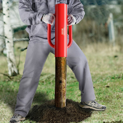 HXDZ-2.7 - Heavy Duty 2.7" Steel Fence Post Driver with Ergonomic Handle