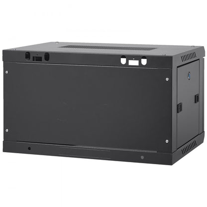 W26406 - 6U Wall Mount Server Cabinet, 15.5" Deep, 200 lbs Capacity