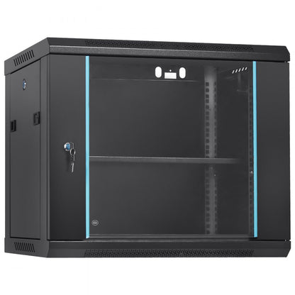 W26409 - 9U Wall-Mount Server Cabinet for Home Networking, 15.5" Deep