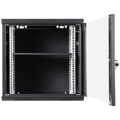 W26409 - 9U Wall-Mount Server Cabinet for Home Networking, 15.5" Deep