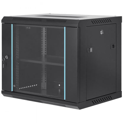W26409 - 9U Wall-Mount Server Cabinet for Home Networking, 15.5" Deep