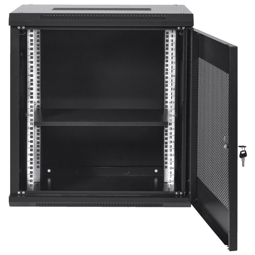 W36412 - 12U Wall Mount Server Cabinet, 15.5" Deep, 200 lbs Capacity