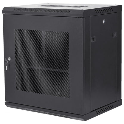 W36412 - 12U Wall Mount Server Cabinet, 15.5" Deep, 200 lbs Capacity