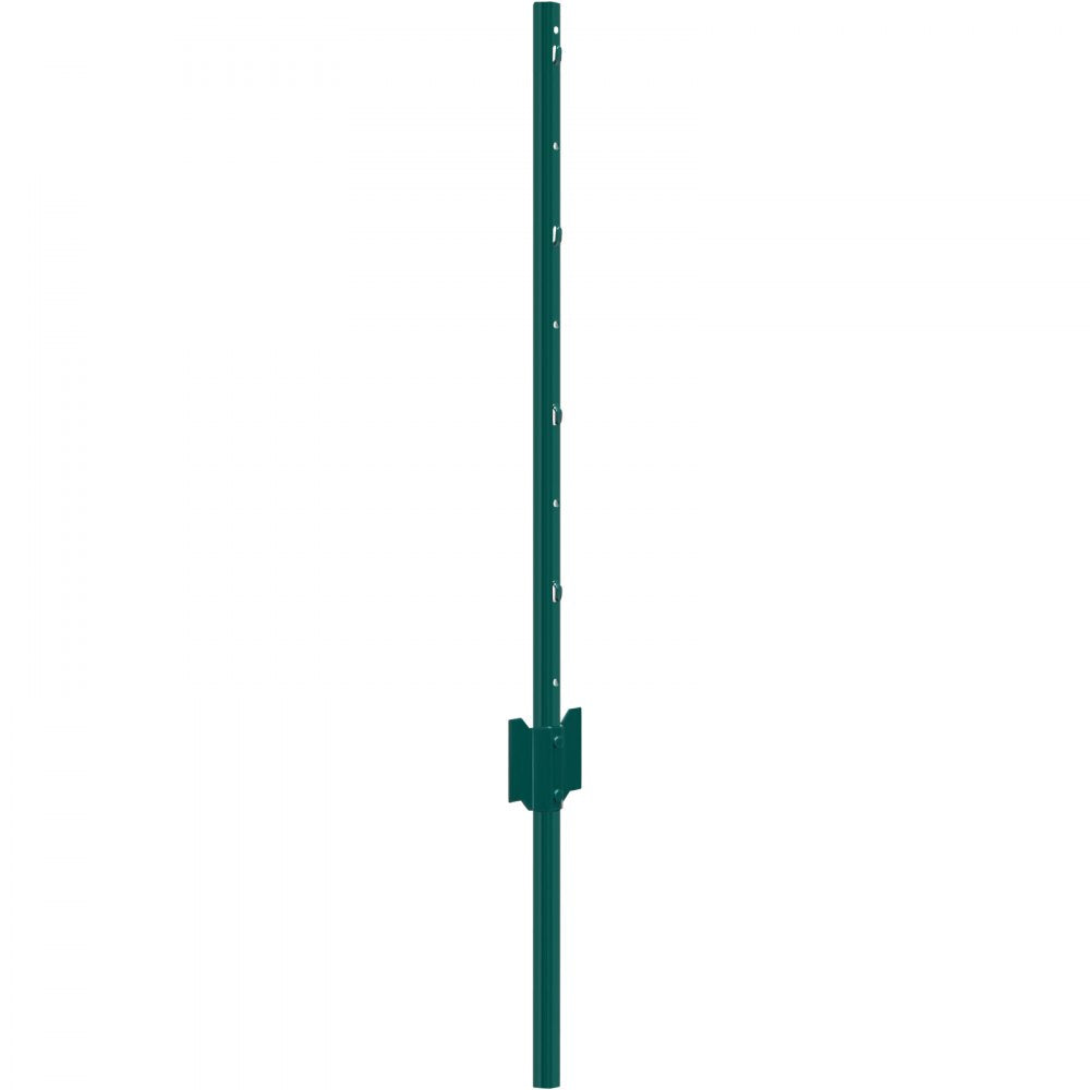 10-3ft - Heavy-Duty Q235 Steel Fence Post for Garden & Farm