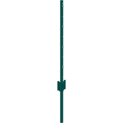10-3ft - Heavy-Duty Q235 Steel Fence Post for Garden & Farm