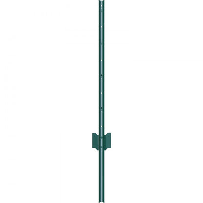 10-3ft - Heavy-Duty Q235 Steel Fence Post for Garden & Farm