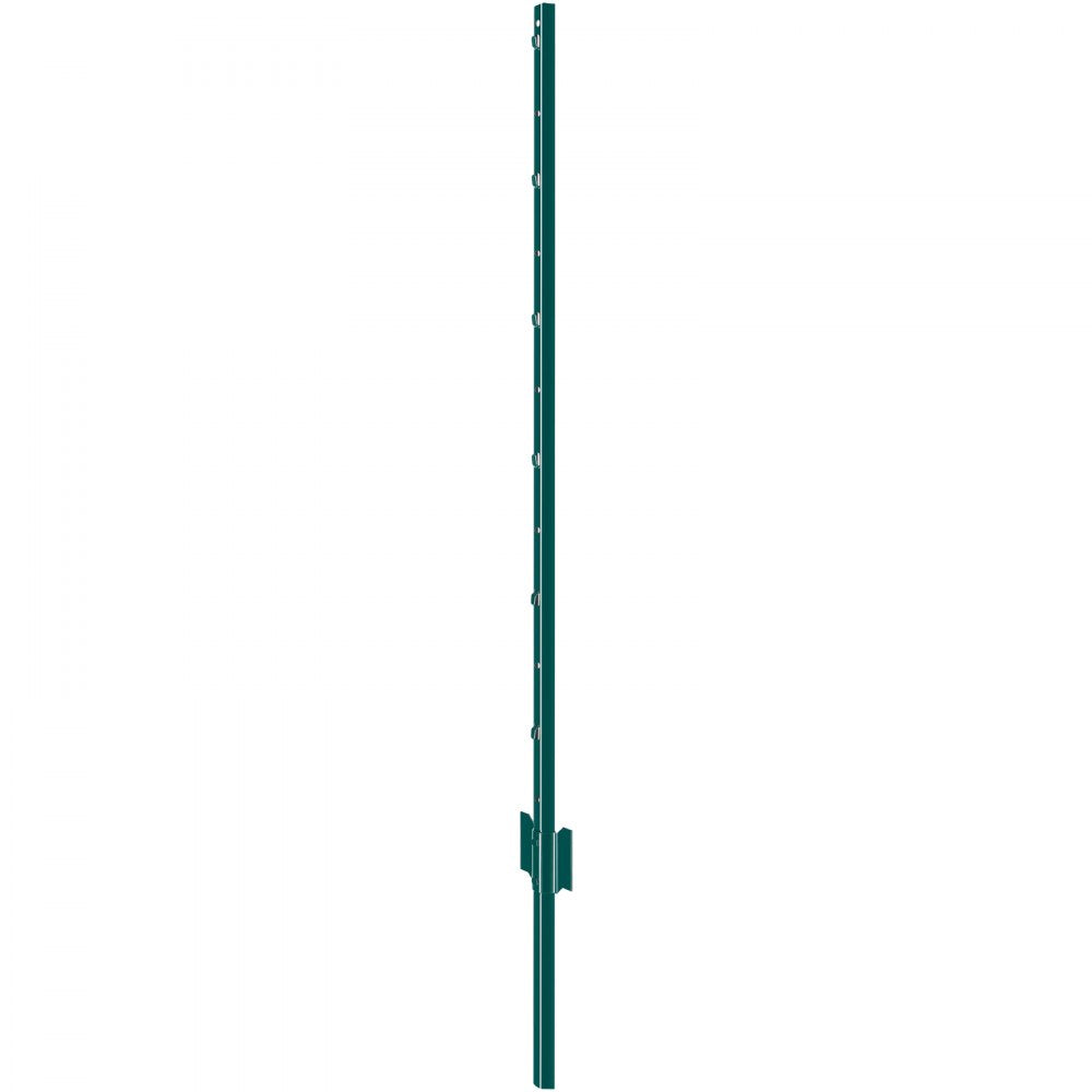 10-4ft - Heavy Duty 4ft Carbon Steel Fence Post for Outdoor Use