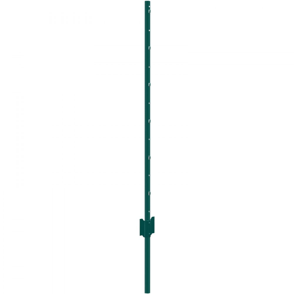 10-4ft - Heavy Duty 4ft Carbon Steel Fence Post for Outdoor Use