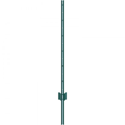 10-4ft - Heavy Duty 4ft Carbon Steel Fence Post for Outdoor Use
