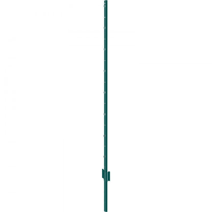 10-5ft - Heavy Duty 5ft Q235 Steel Fence Post, Rust-Resistant & Durable