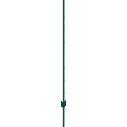10-5ft - Heavy Duty 5ft Q235 Steel Fence Post, Rust-Resistant & Durable