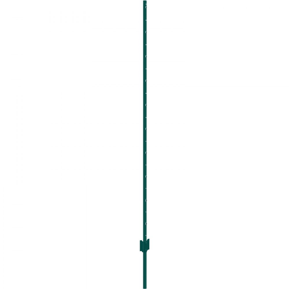 6-6ft - Durable 2mm Thick Steel Fence Posts for Gardens & Farms