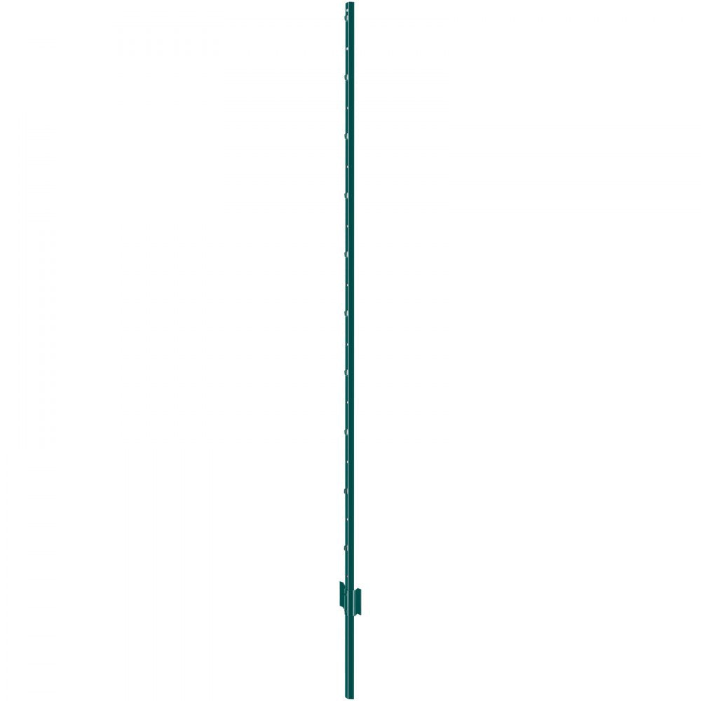 10-6ft - Heavy Duty Q235 Steel Fence Post for Outdoor Durability