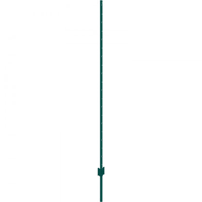 10-6ft - Heavy Duty Q235 Steel Fence Post for Outdoor Durability