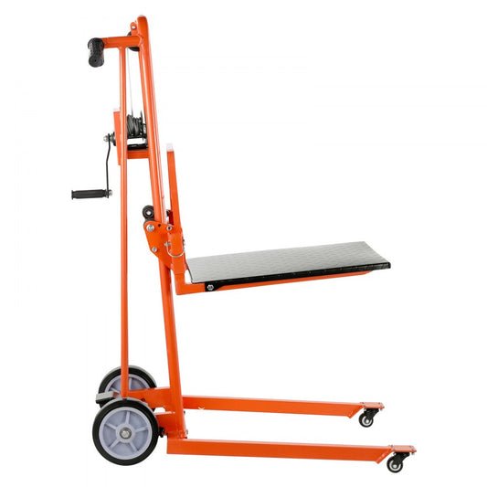 GYFF3V0 - 330 lb Manual Winch Stacker with 4.3-42.9 in Lift Range
