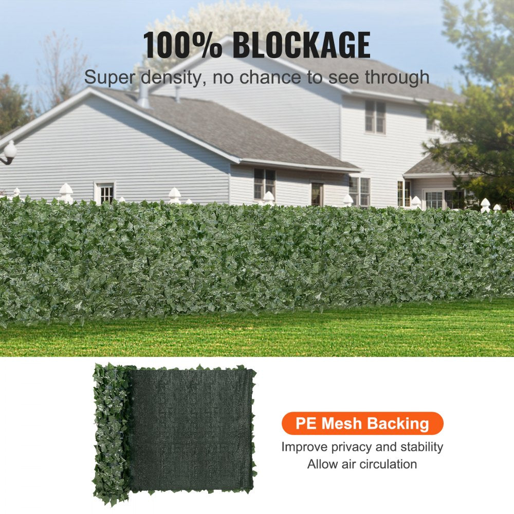 JNF012 - 39x98 Lifelike Faux Ivy Privacy Screen for Indoor/Outdoor Use