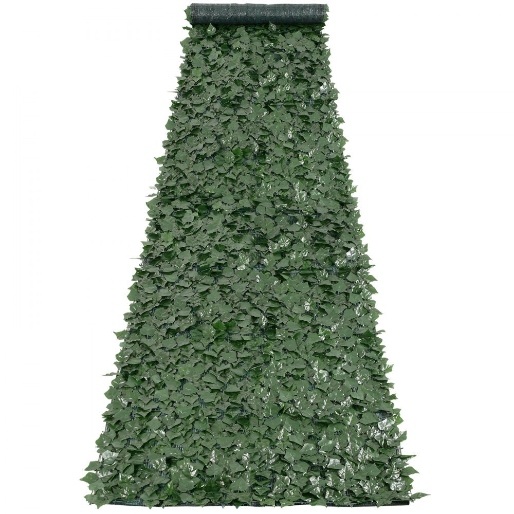 JNF009 - Durable Silk Ivy Privacy Fence Screen with Mesh Backing