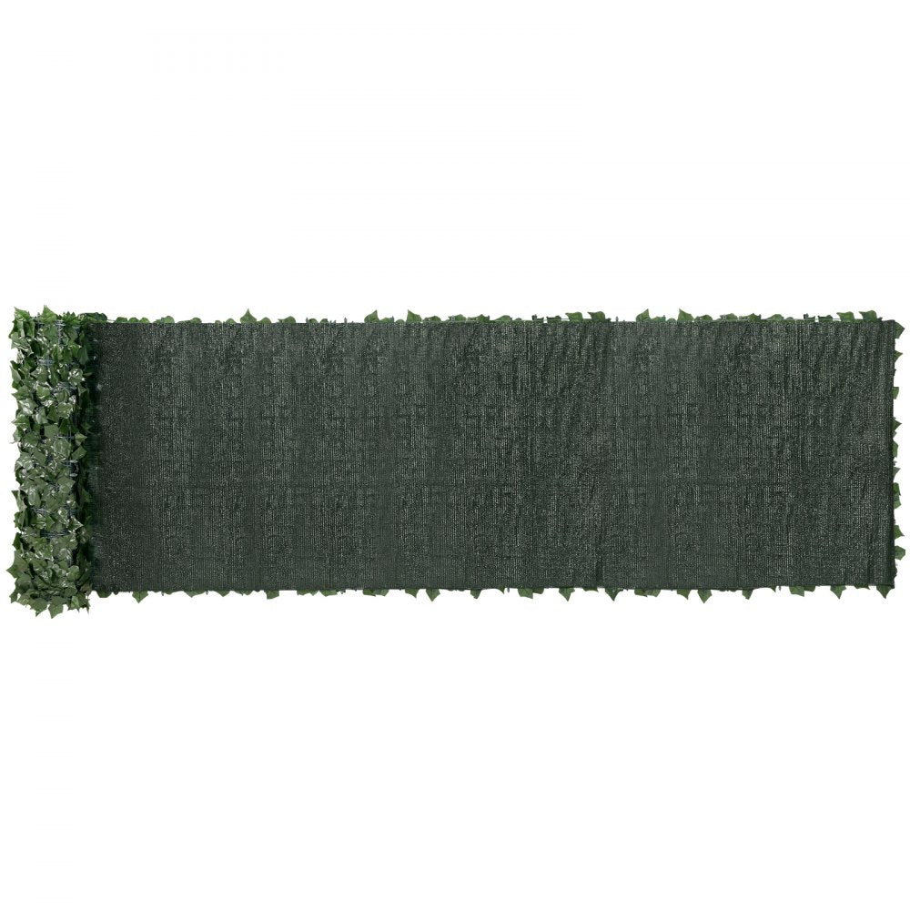 JNF009 - Durable Silk Ivy Privacy Fence Screen with Mesh Backing