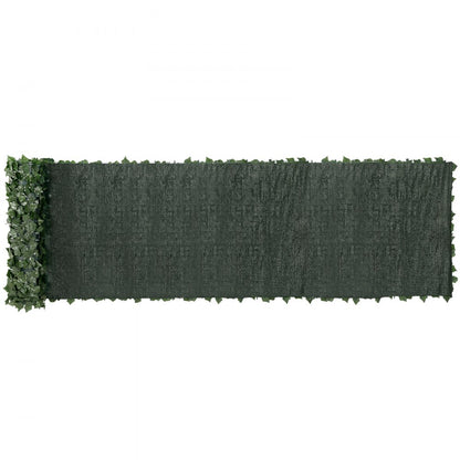JNF009 - Durable Silk Ivy Privacy Fence Screen with Mesh Backing