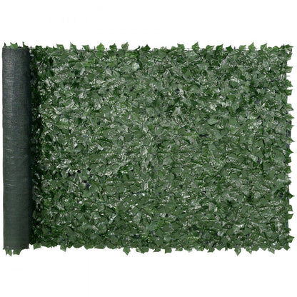 JNF007 - 59x118in Artificial Privacy Ivy Fence for Outdoor Seclusion