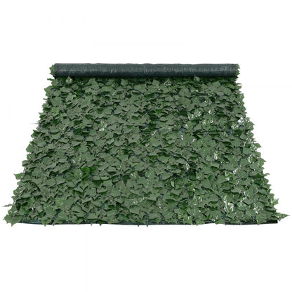 JNF007 - 59x118in Artificial Privacy Ivy Fence for Outdoor Seclusion