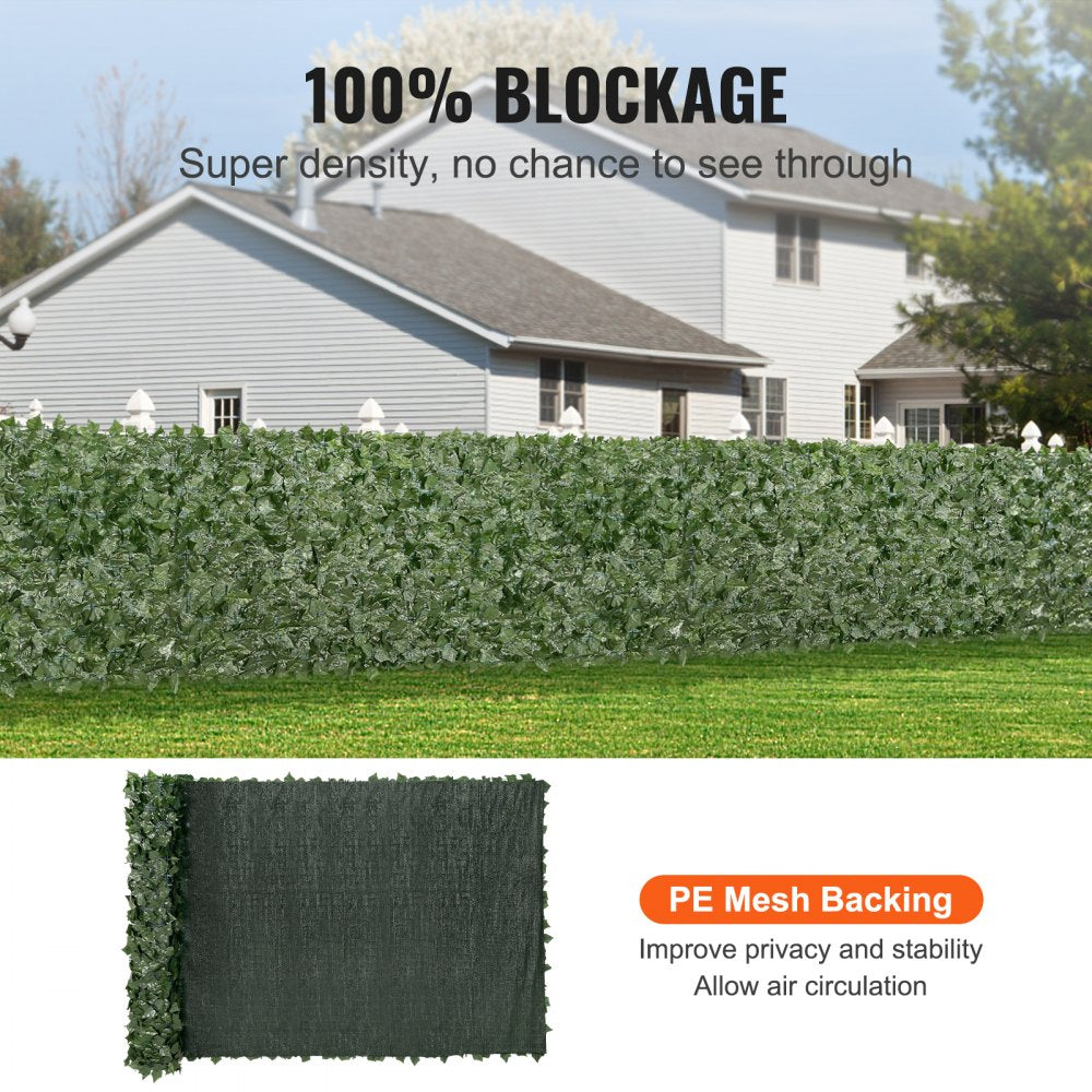 JNF006 - 59" x 158" Lifelike Green Ivy Privacy Fence Panels