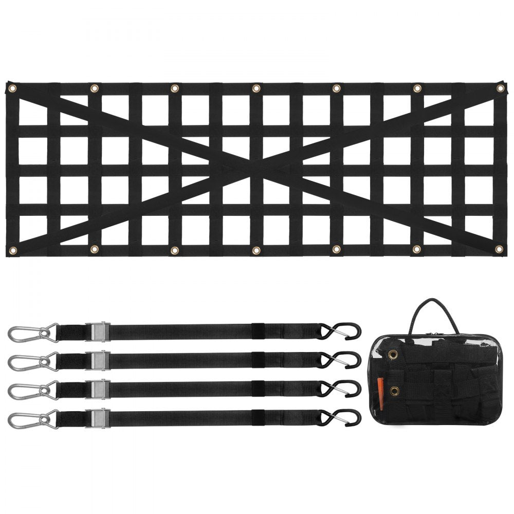 PPCN0054X - 54"x18" Adjustable Tailgate Net with 600 lbs Capacity