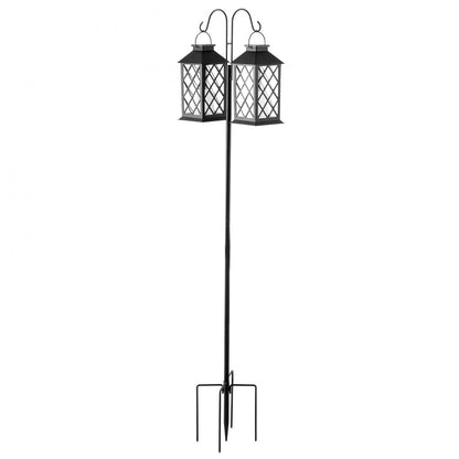 H002 - Adjustable 60" Heavy-Duty Steel Bird Feeder Pole with Stable Base